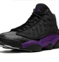 Кросівки чоловічі Air Jordan 13 Retro Black/Violet DJ5982-015