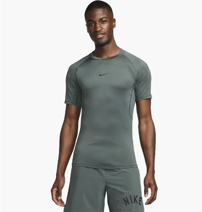 Футболка чоловіча Nike Pro Dri-Fit Short-Sleeve Top Olive FB7932-338