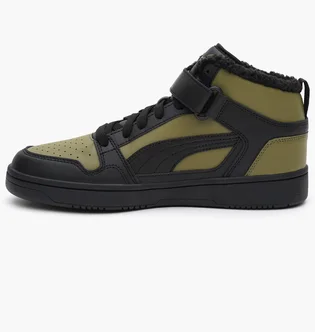 Черевики чоловічі Puma Rebound Mid Strap Wtr Black/Green 38637602