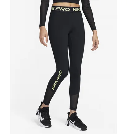 Легінси жіночі Nike Pro Mid-Rise Full-Length Leggings Black FB5687-010