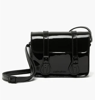 Сумка унісекс Dr. Martens 7 Inch Patent Leather Crossbody Bag Black AC917005