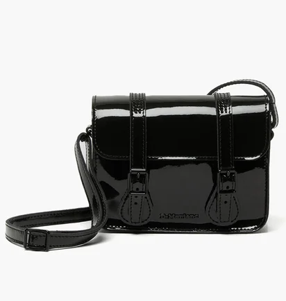 Сумка унісекс Dr. Martens 7 Inch Patent Leather Crossbody Bag Black AC917005