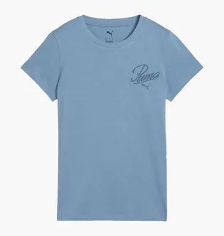 Футболка жіноча Puma Ess Script Blue 684982-34