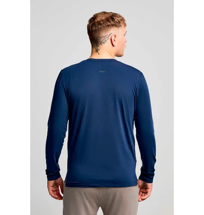 Лонгслив мужской Saucony Triumph Long Sleeve Blue SAM800400-NV