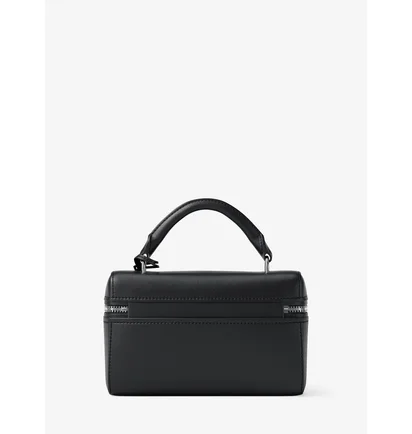 Сумка женская Michael Kors Jana Extra-Small Leather Crossbody Bag Black 32F5SQ1C0L-BLACK-138575