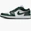 Кроссовки женские Air Jordan 1 Low Green/White DC0774-113