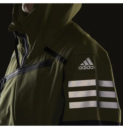 Парка мужская Adidas Xploric Rain.Rdy Parka Olive GQ2399