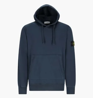 Худі чоловіче Stone Island Logo Patch Blue L1S156100062-S0051-V0020