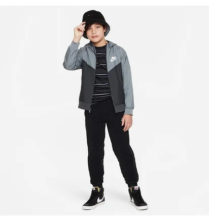 Футболка детская Nike Shirt K Nsw Tee Club Stripe Black FJ6348-011