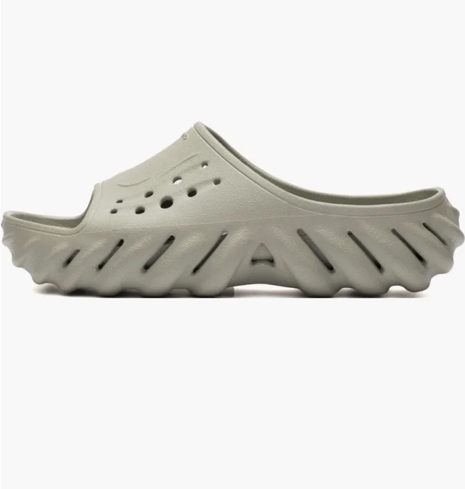 Тапочки унісекс CROCS Echo Slide Olive 208170-1LM