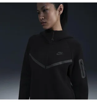 Толстовка женская Nike Sportswear Tech Fleece Windrunner Black HV6747-010