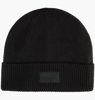 Шапка унисекс Puma Ess Elevated Rubber Patch Low Black 026414-01