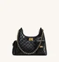 Сумка жіноча JW PEI Vivian Quilted Chain Shoulder Bag Black BB2025BG131429JWP