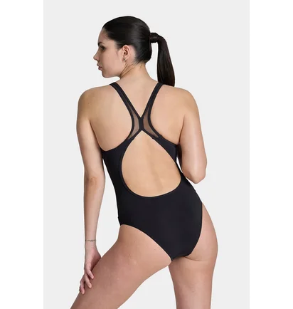Купальник женский Arena Mesh Panels Swimsuit Swim Pro Black 006659-500