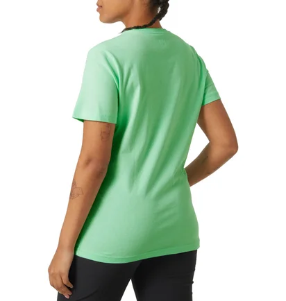 Футболка женская Helly Hansen Logo T-Shirt Green 34112-419