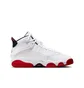 Кроссовки детские Air Jordan 6 Rings White 323419-160