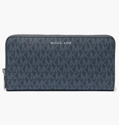 Кошелек мужской Michael Kors Cooper Logo Zip-Around Wallet Blue 36U9MCRE3B-ADMRL-PLBLUE-120908