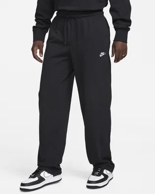 Штаны мужские Nike Sportswear Club Knit Open-Hem Pants Black FQ4332-010