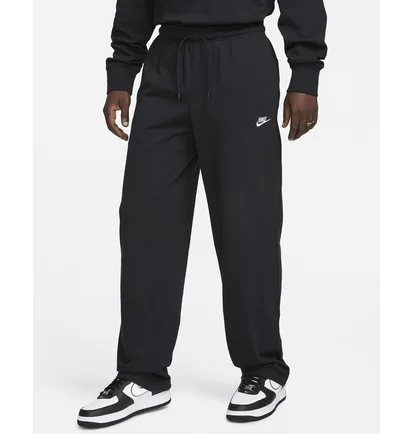 Штани чоловічі Nike Sportswear Club Knit Open-Hem Pants Black FQ4332-010