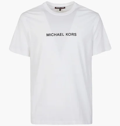 Футболка чоловіча Michael Kors K Wave Short Sleeve T-Shirt White CH351RIFV4