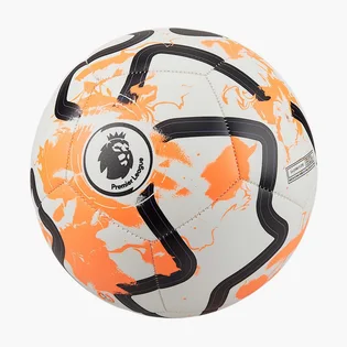 Футбольний м'яч Nike Premier League Pitch White/Orange FB2987-100
