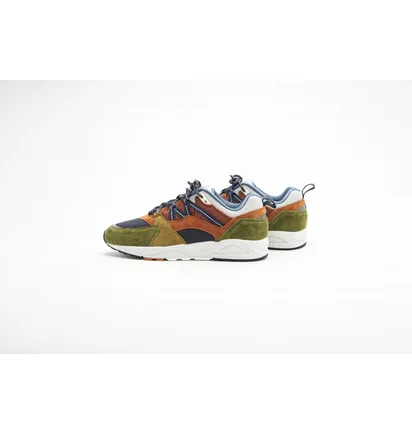 Кроссовки унисекс Karhu Trees Of Finland Pack Fusion 2.0 Brown/Green F804131