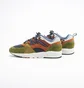 Кроссовки унисекс Karhu Trees Of Finland Pack Fusion 2.0 Brown/Green F804131