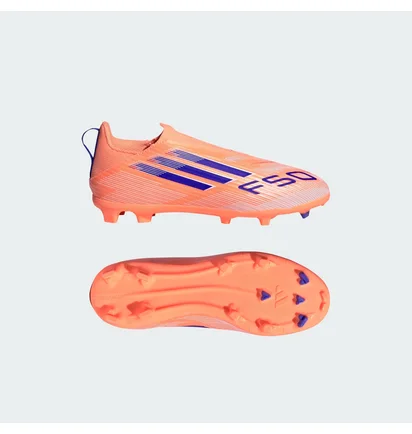Бутсы детские Adidas F50 League Ll Fg/Mg Pink JH7742