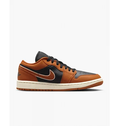 Кроссовки женские Air Jordan 1 Low Se Orange/Black Dv1299-800