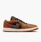 Кроссовки женские Air Jordan 1 Low Se Orange/Black Dv1299-800