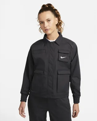 Куртка женская Nike Sportswear Swoosh Black Fd1130-010