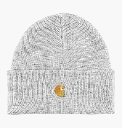 Шапка чоловіча Carhartt Wip Chase Grey I026222-00JXX