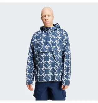 Анорак мужской Adidas Manchester United Seasonal Half-Zip Blue IT4194