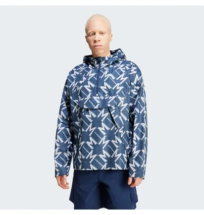 Анорак чоловічий Adidas Manchester United Seasonal Half-Zip Blue IT4194