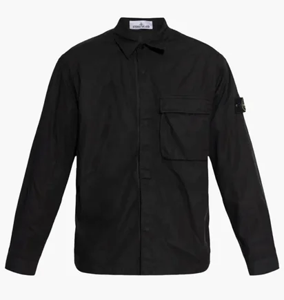 Куртка мужская Stone Island Overshirt Black L1S151200032-S0003-V0029
