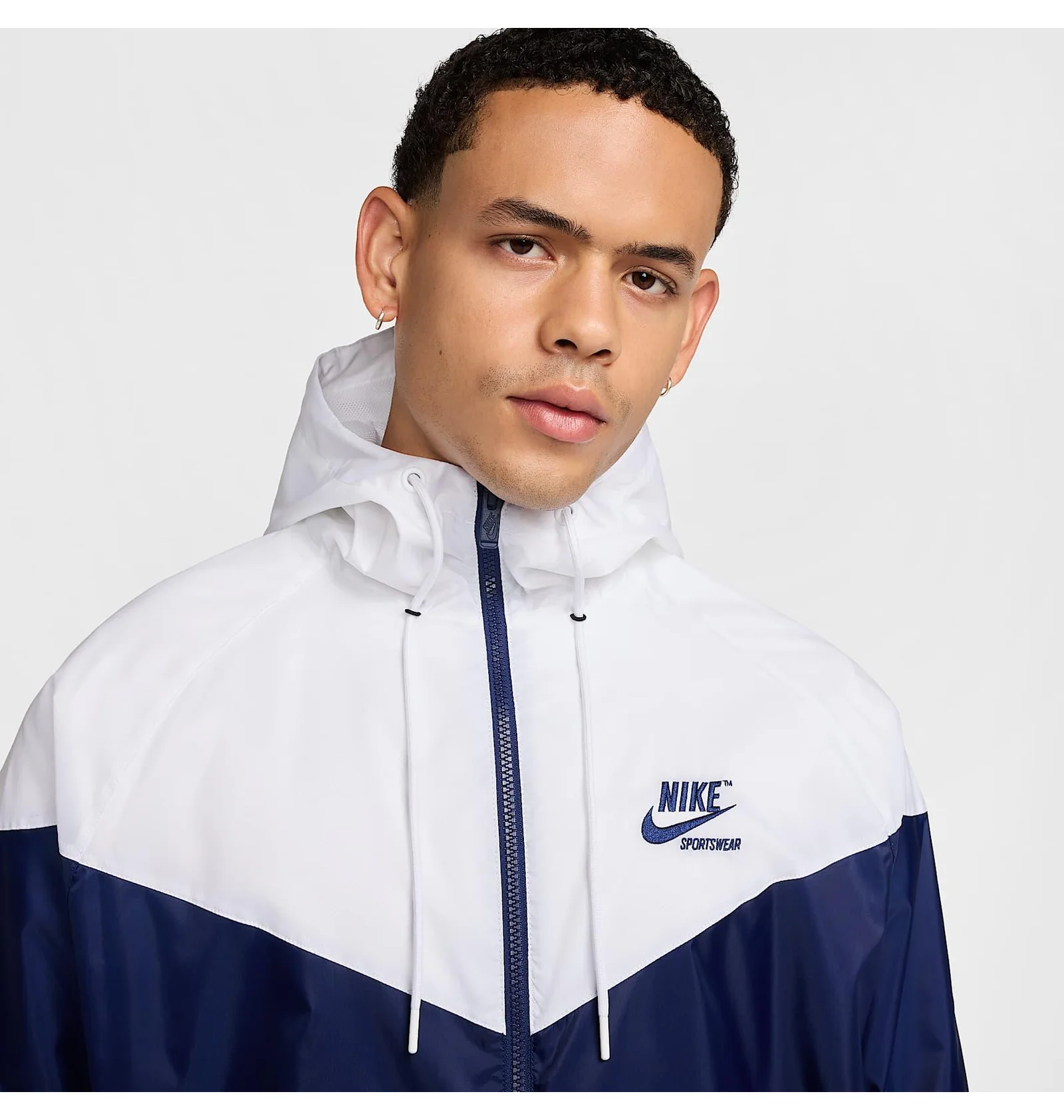 ᐉ Вітровка чоловіча Nike Wr Lnd Gfx Blue/White HJ2040-100