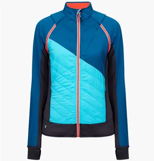 Куртка женская Cmp Jacket With Detachable S Blue 30A2276-M916