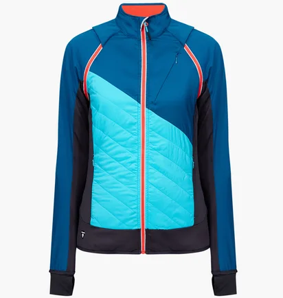Куртка женская Cmp Jacket With Detachable S Blue 30A2276-M916
