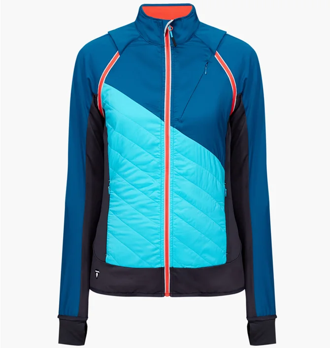 Куртка женская Cmp Jacket With Detachable S Blue 30A2276-M916
