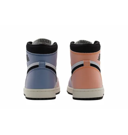 Кроссовки мужские Air Jordan Brand Air 1 High Og White/Violet DX0054-805