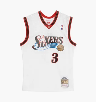 Майка чоловіча Mitchell & Ness Nba Swingman Philadelphia 76Ers 00 Allen Iverson Jersey White SMJYGS18200-P76WHIT00AIV