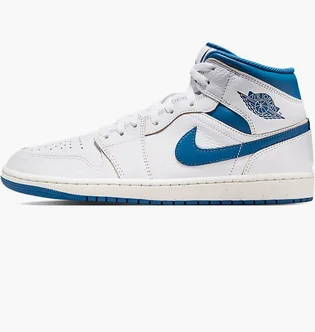 Кроссовки мужские Air Jordan 1 Mid White FN5215-141