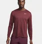 Лонгслів чоловічий Nike Miler Dri-Fit Uv Long-Sleeve Running Top Red FB7070-681