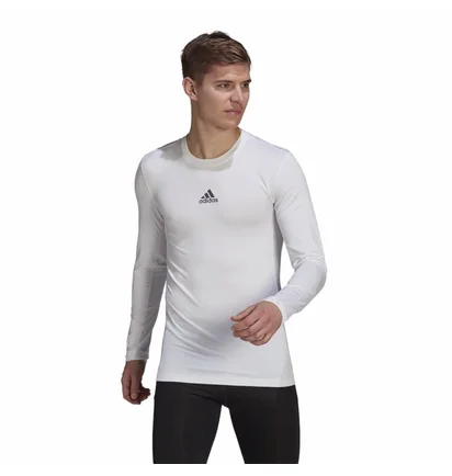 Лонгслів чоловічий Adidas Techfit Climawarm White Gu7334