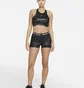 Топ жіночий Nike Womens Medium-Support 1-Piece Pad High-Neck Sports Bra Black/Camo Dd1199-068