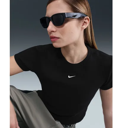 Футболка женская Nike Tight Ribbed Black HV4994-010