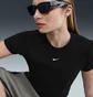 Футболка женская Nike Tight Ribbed Black HV4994-010