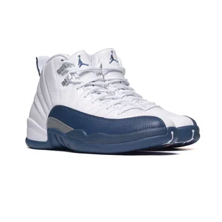 Кроссовки мужские Air jordan 12 Retro French Blue MenS Shoes White/Blue CT8013-114