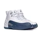 Кроссовки мужские Air jordan 12 Retro French Blue MenS Shoes White/Blue CT8013-114