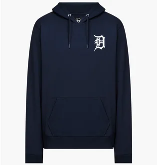 Худи мужское 47 Brand Detroit Tigers Lc Backer Blue 581455FN-FS
